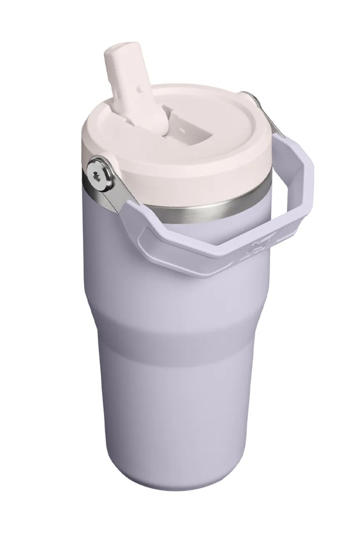 Stanley kubek termiczny ze stali nierdzewnej IceFlow™ Flip Straw 0,59l 10.13425.0133 fioletowy AA00