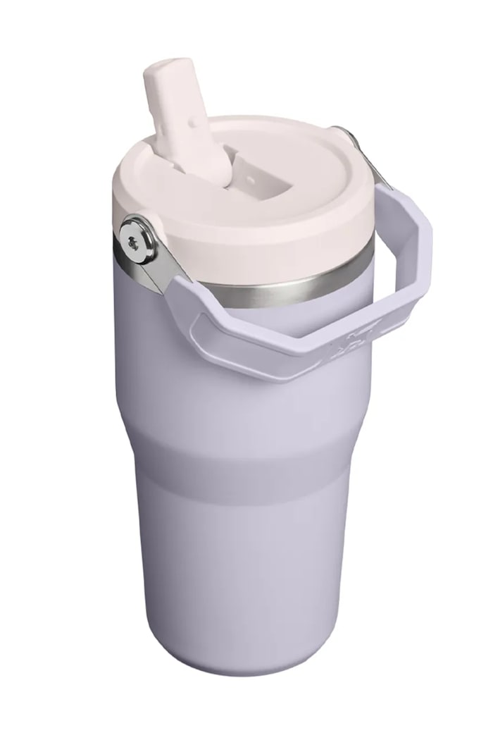 Stanley kubek termiczny ze stali nierdzewnej IceFlow™ Flip Straw 0,59l 10.13425.0133 fioletowy AA00
