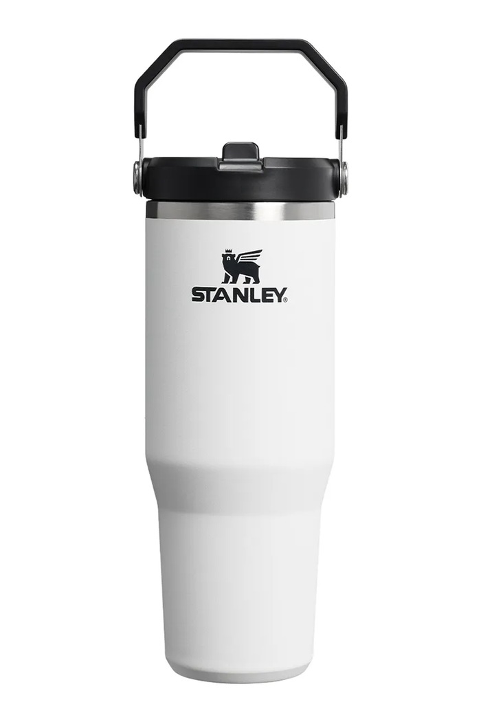 Stanley kubek termiczny ze stali nierdzewnej IceFlow™ Flip Straw 0,89l biały 10.13424.0195