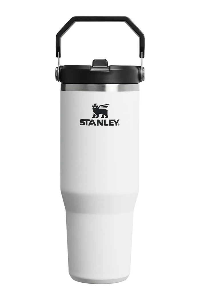 Stanley kubek termiczny ze stali nierdzewnej IceFlow™ Flip Straw 0,89l biały 10.13424.0195