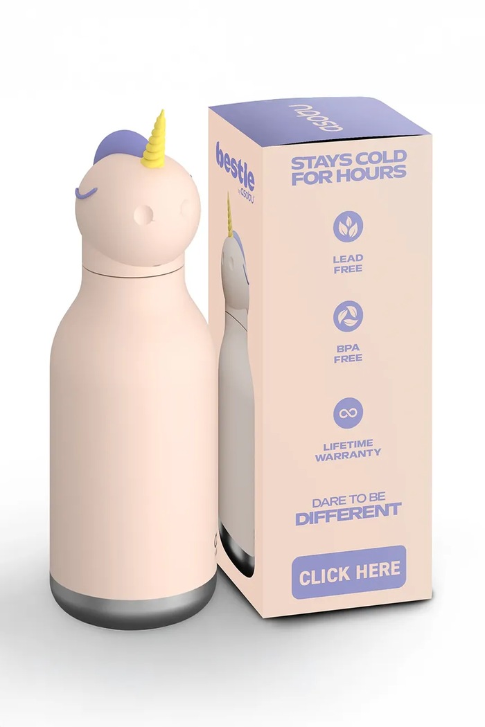 Lifestyle Asobu butelka termiczna ze stali nierdzewnej 460 ml SBV44UN fioletowy