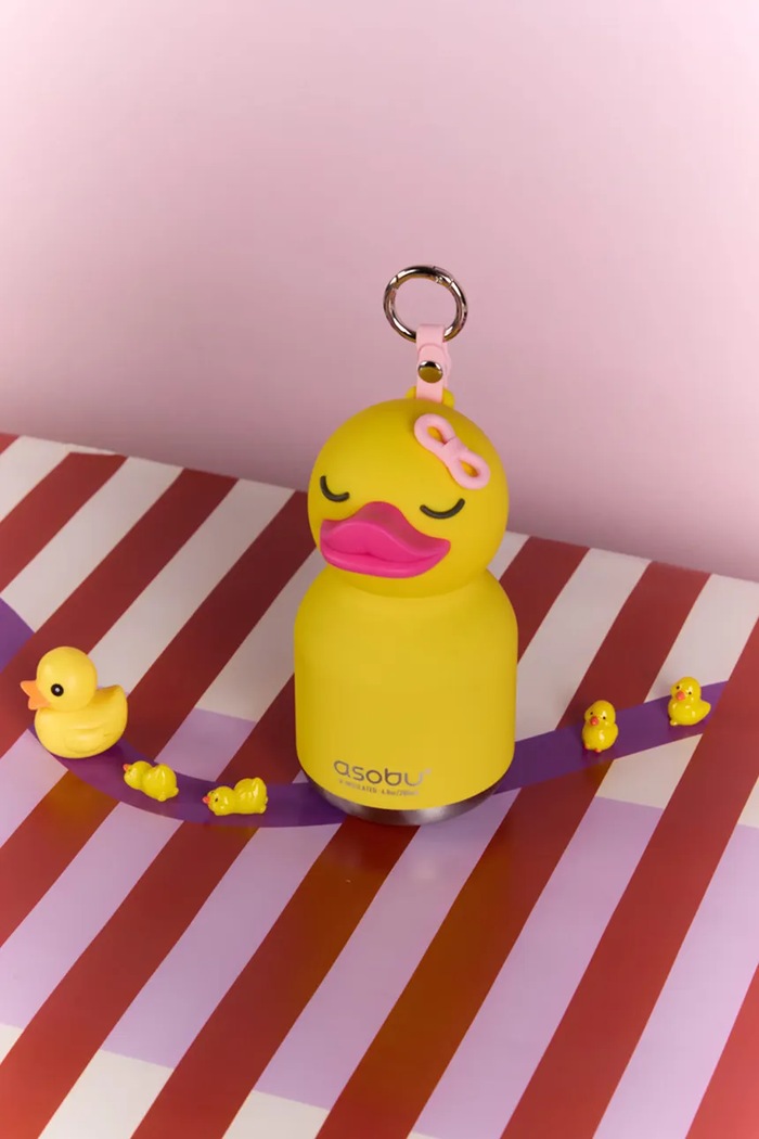 Asobu butelka termiczna ze stali nierdzewnej 200 ml żółty IBV44.DUCKY