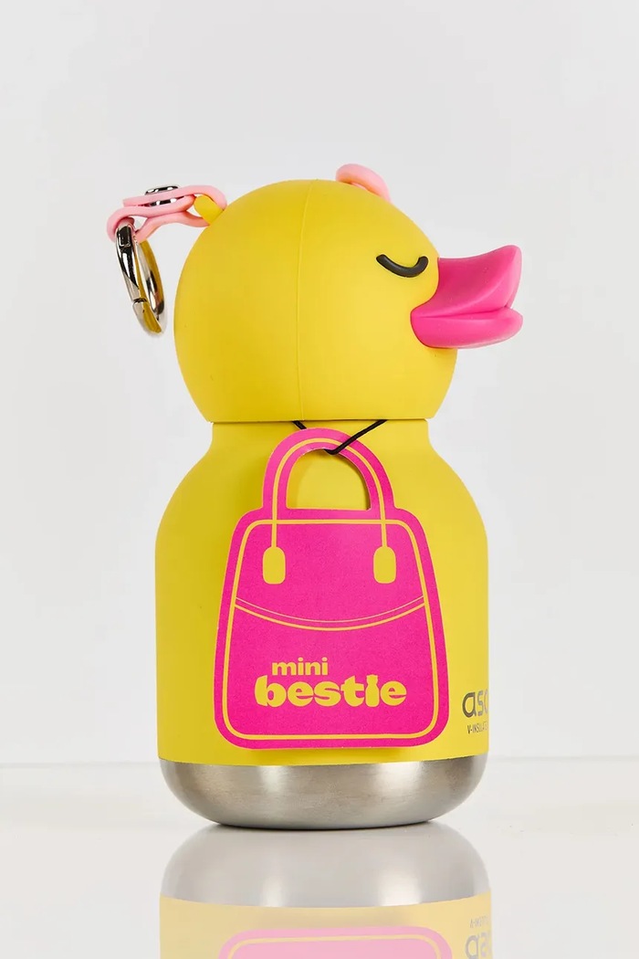 Asobu butelka termiczna ze stali nierdzewnej 200 ml IBV44.DUCKY żółty AA00