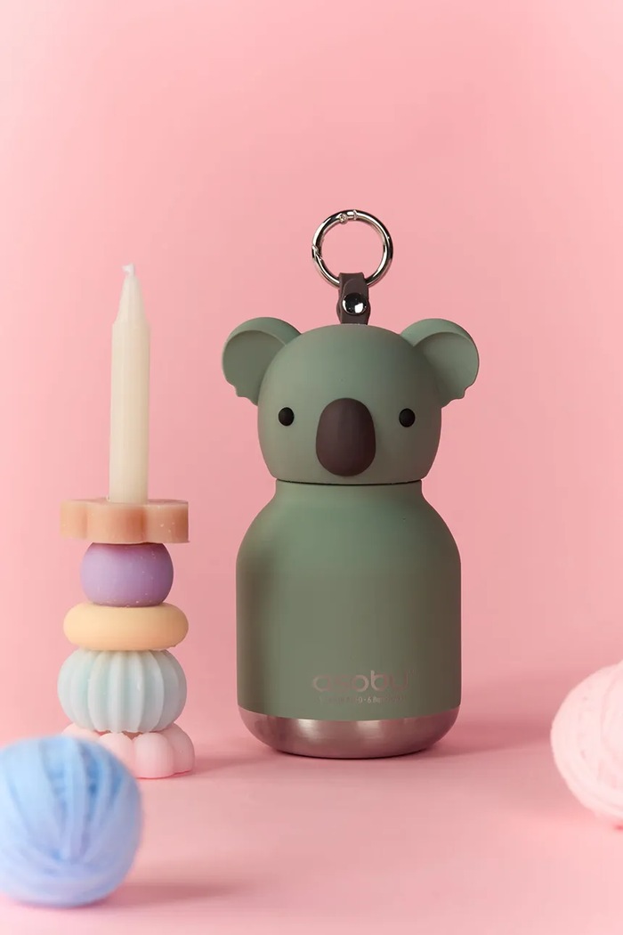 Asobu butelka termiczna ze stali nierdzewnej 200 ml IBV44.KOALA turkusowy