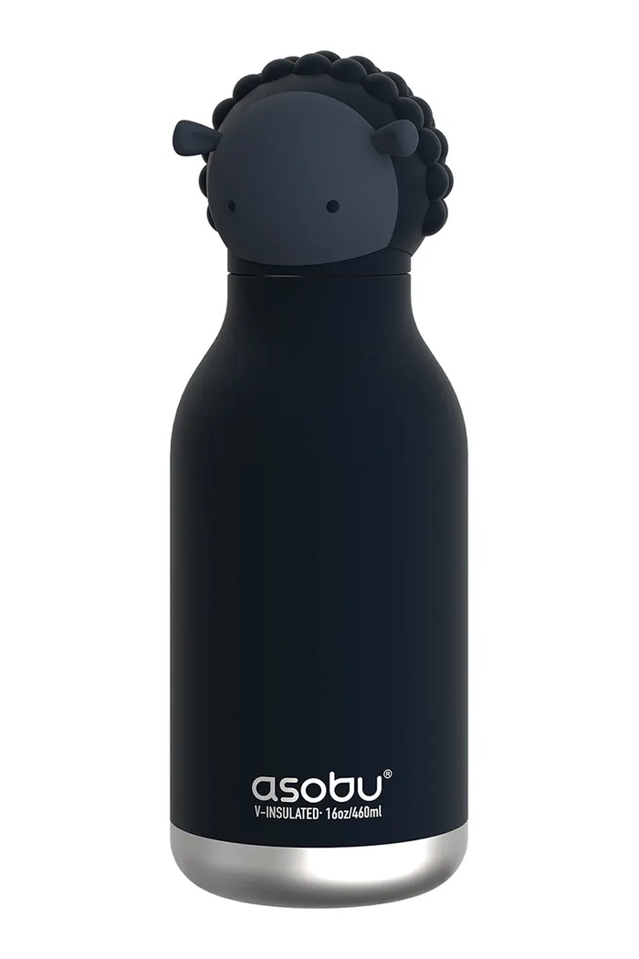 Asobu butelka termiczna ze stali nierdzewnej 460 ml czarny SBV44.BLACK.SHEEP