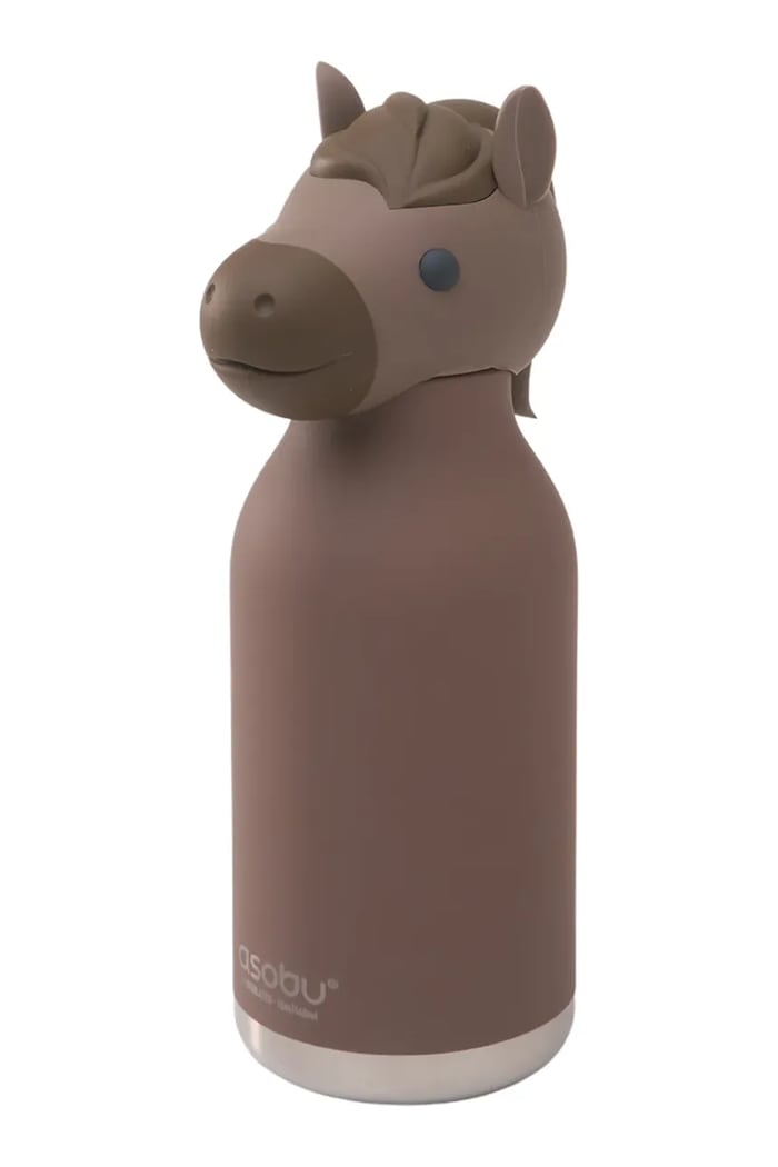 Asobu butelka termiczna ze stali nierdzewnej 460 ml brązowy SBV44.HORSE