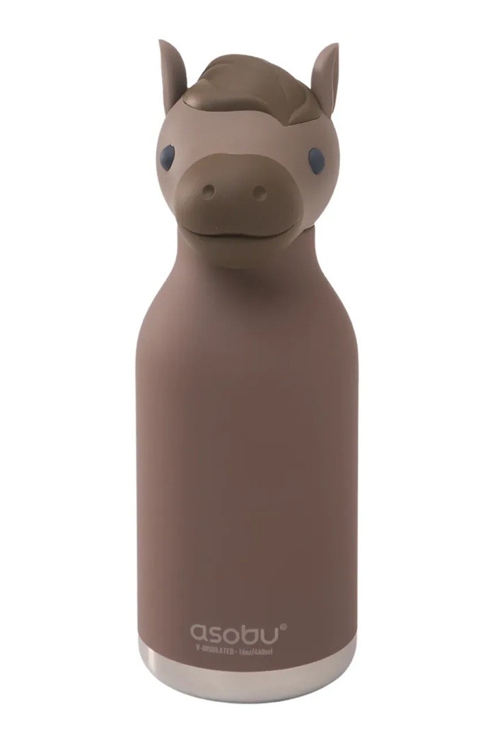 Asobu butelka termiczna ze stali nierdzewnej 460 ml SBV44.HORSE brązowy AA00