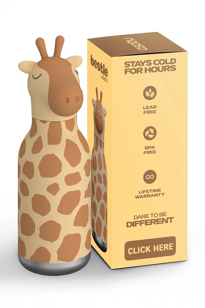 Asobu butelka termiczna ze stali nierdzewnej 460 ml SBV44GF beżowy AA00