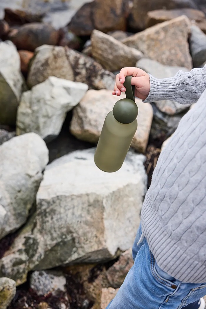 Lifestyle Sagaform butelka na wodę z tworzywa sztucznego 650 ml 5018750 zielony