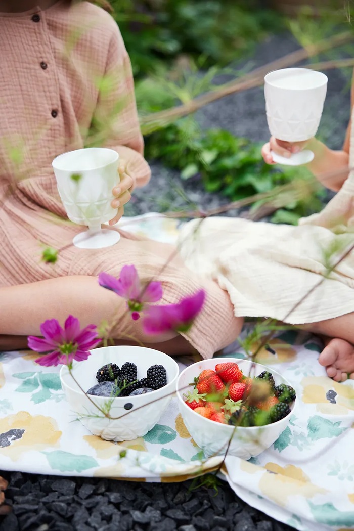 Lifestyle Sagaform zestaw misek z tworzywa sztucznego 0,6 l 5018172 biały