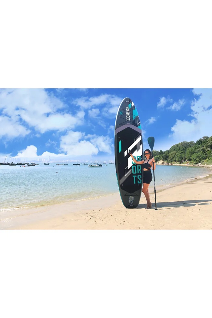 Skatinger deska do pływania z akcesoriami SUP 350x89x15 cm (11'6'') SK1101 czarny AA00