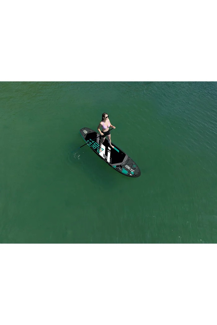 Skatinger deska do pływania z akcesoriami SUP 350x89x15 cm (11'6'') czarny SK1101