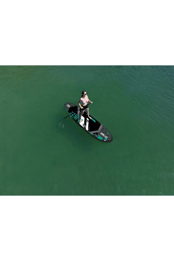 Skatinger deska do pływania z akcesoriami SUP 350x89x15 cm (11'6'') czarny SK1101