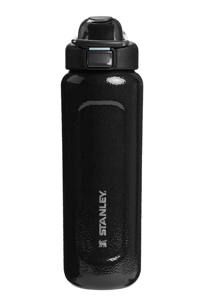 Stanley sticlă termică din oţel inoxidabil Classic Wellspring Hammertone 0,7 l negru 10.13111.0103