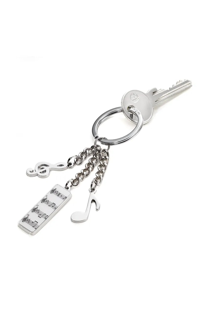 Troika brelok z metalu 11,5 x 3,5 cm TRKR12.05.CH szary AA00