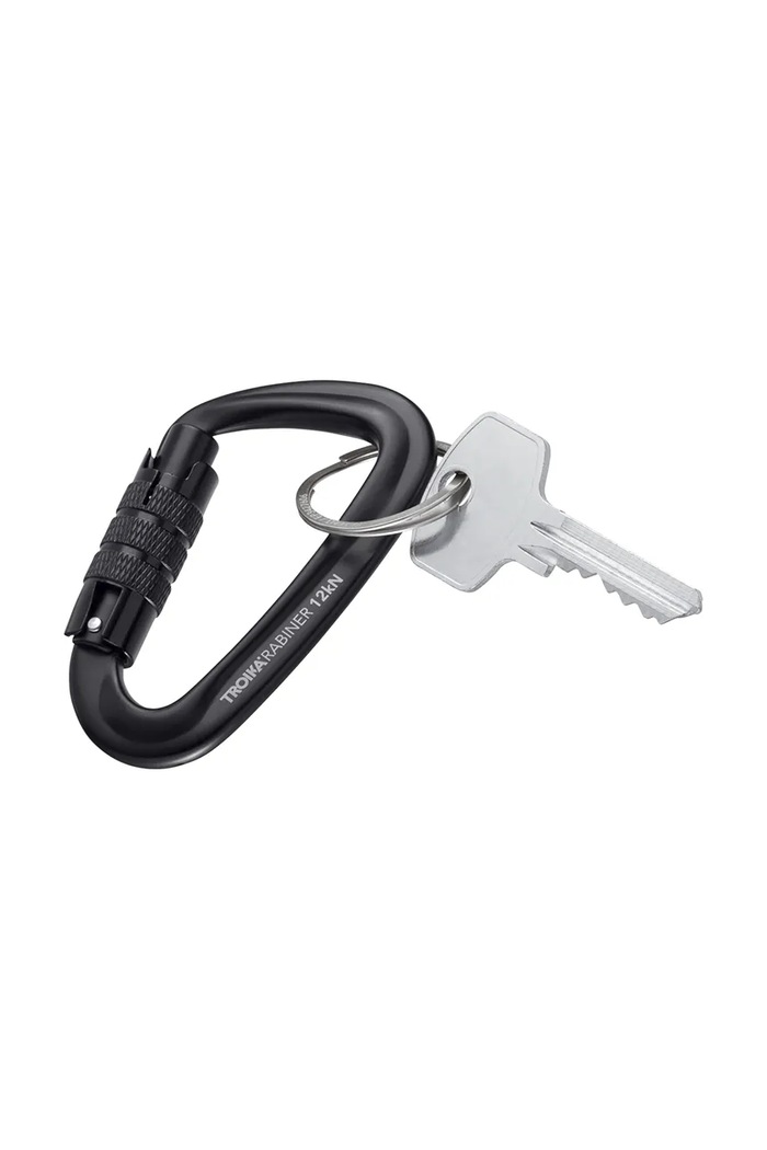 Lifestyle Troika breloc din aluminiu 8 x 5 x 1,5 cm TRKAR12.BK negru