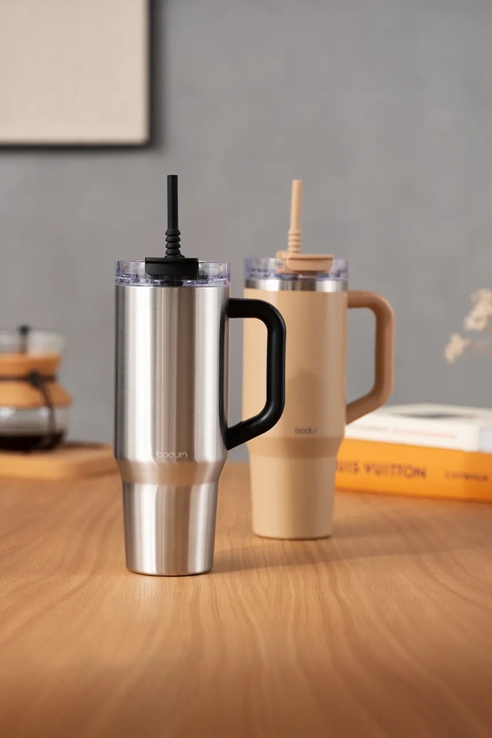 Lifestyle Bodum termoszbögre rozsdamentes acélból 1,2 l 12556.01S.10 fekete