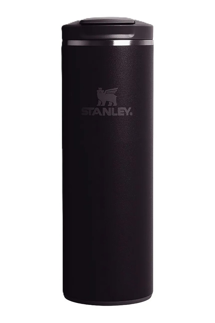 Stanley термо чаша от неръждаема стомана Aerolight Transit Flip Top 0.47L черен 10.13062.011