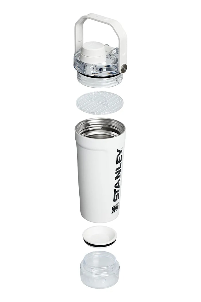 Decor Stanley z nehrdzavejúcej ocele Activate Shaker 0.6L 10.13007.023 biela