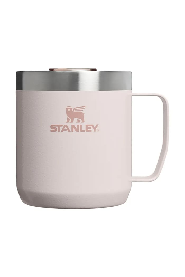 Stanley Termohrnček z nehrdzavejúcej ocele Legendary Classic Camp Mug 0.35L ružová 10.13094.0077