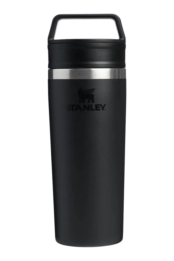 Stanley termohrnček z nehrdzavejúcej ocele Cafe.To.Go 0.47L čierna 10.21324.0001