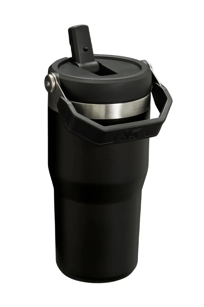 Stanley termohrnček z nehrdzavejúcej ocele IceFlow Flip Straw 0.59L 10.12044.045 čierna AA00