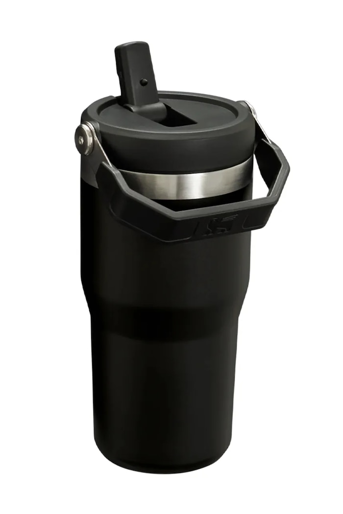 Stanley termohrnček z nehrdzavejúcej ocele IceFlow Flip Straw 0.59L 10.12044.045 čierna AA00