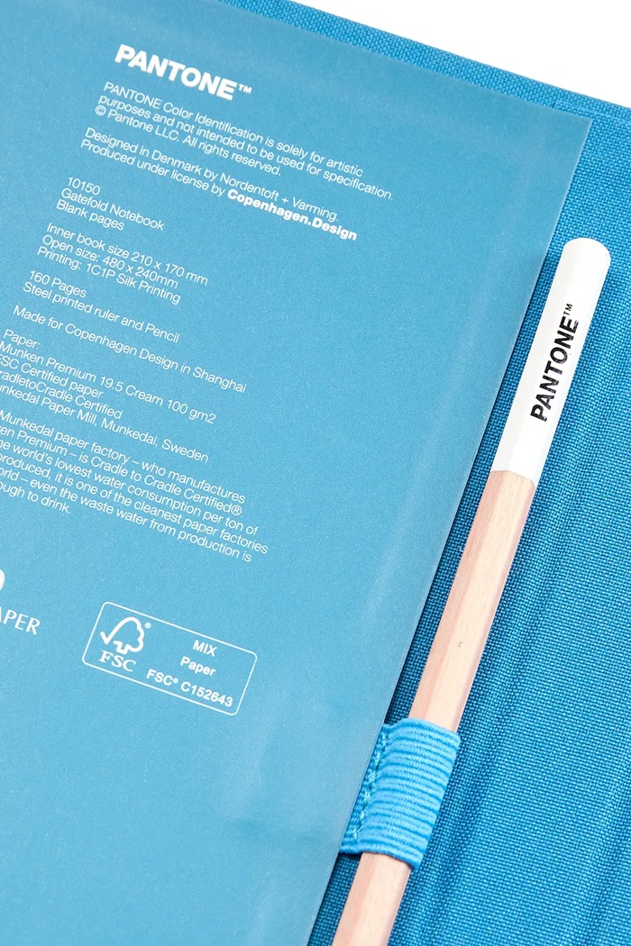 Decor Pantone zápisník 101502150 modrá