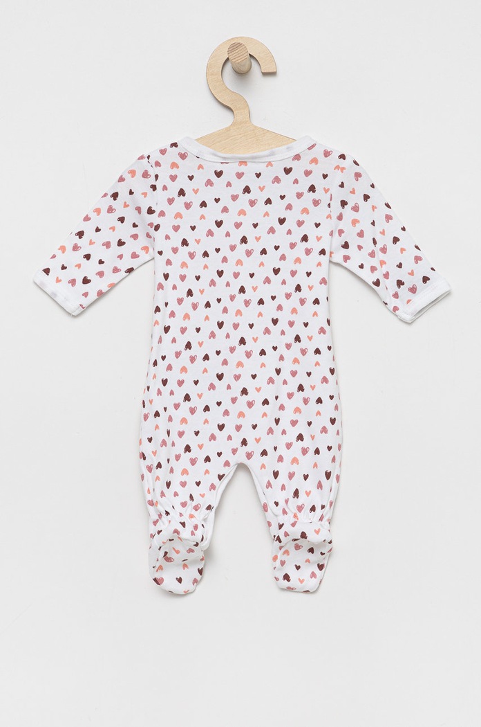 Dziewczynka Name it Śpioszki niemowlęce (3-pack) 13194782 różowy