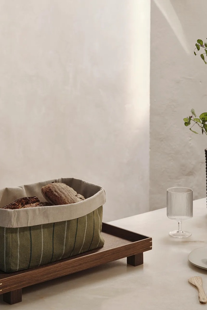 Košík na chleba ferm LIVING Ito 1104270147 zelená AA00