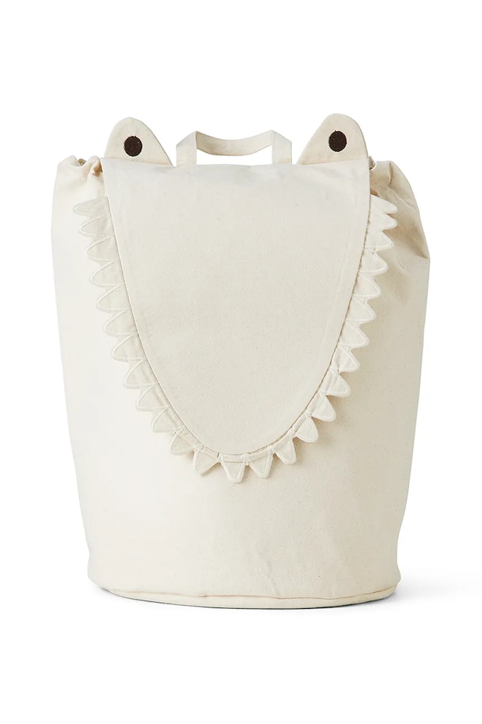 Καλάθι αποθήκευσης ferm LIVING Crocodile Storage λευκό 1104269955