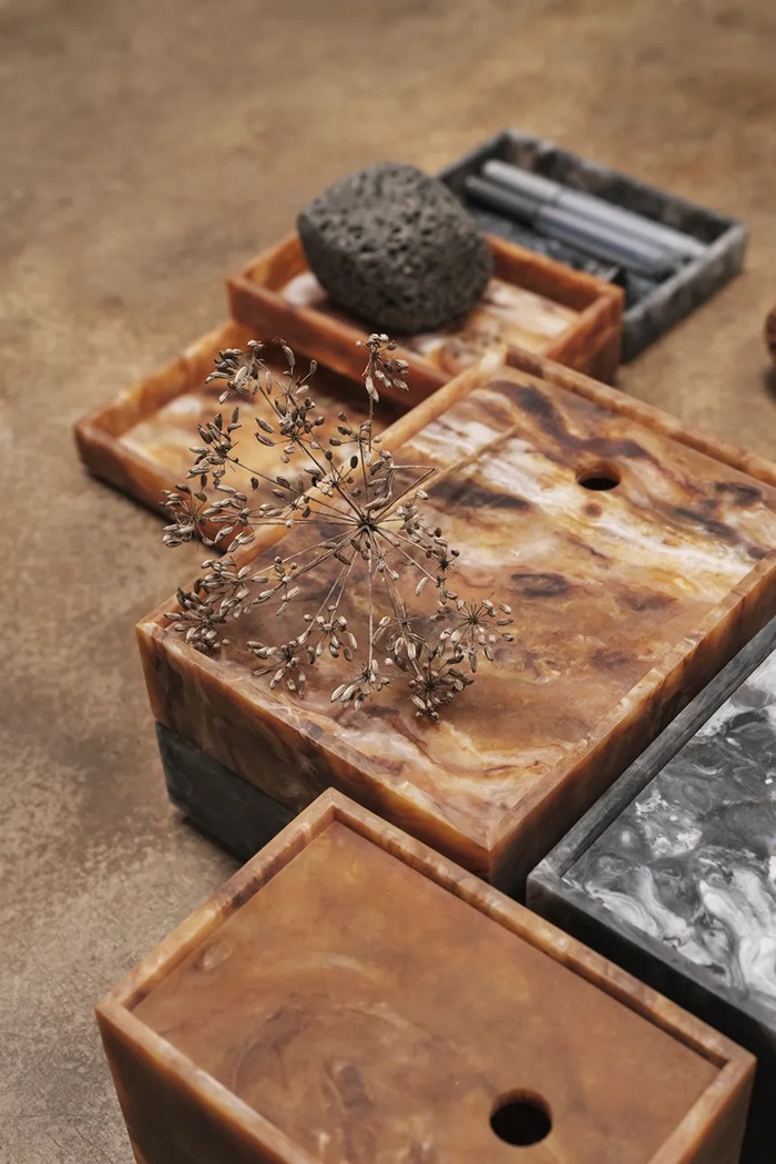 ferm LIVING tárolóedény Mist Box szürke 1104269884