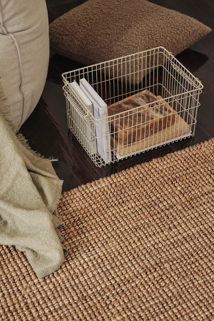 ferm LIVING cestino portaoggetti Cala pacco da 2 1104269878 beige