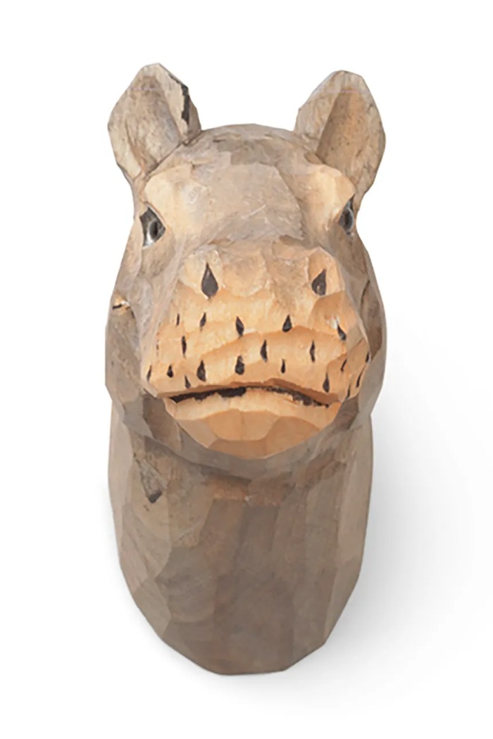 Ferm Living wieszak ścienny Hippo 1100102802 beżowy AA00