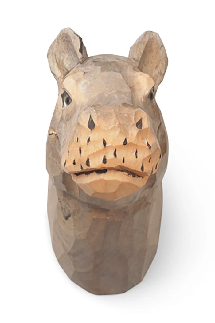 Ferm Living wieszak ścienny Hippo 1100102802 beżowy AA00
