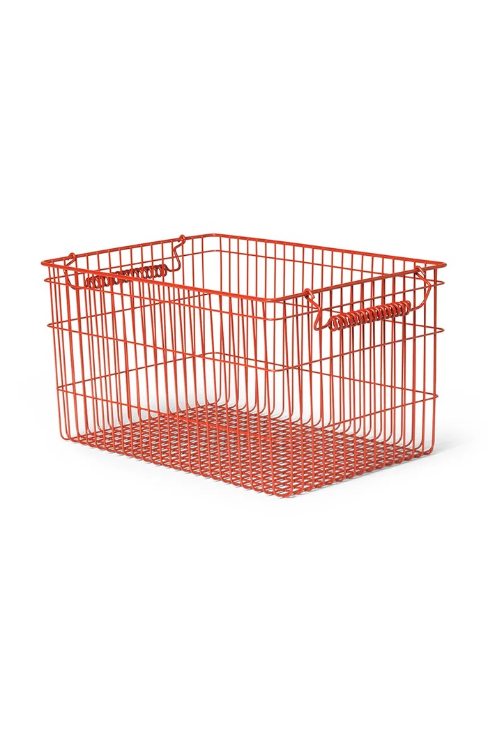 Úložný kôš ferm LIVING Cala 2-pak 1104269881 červená AA00