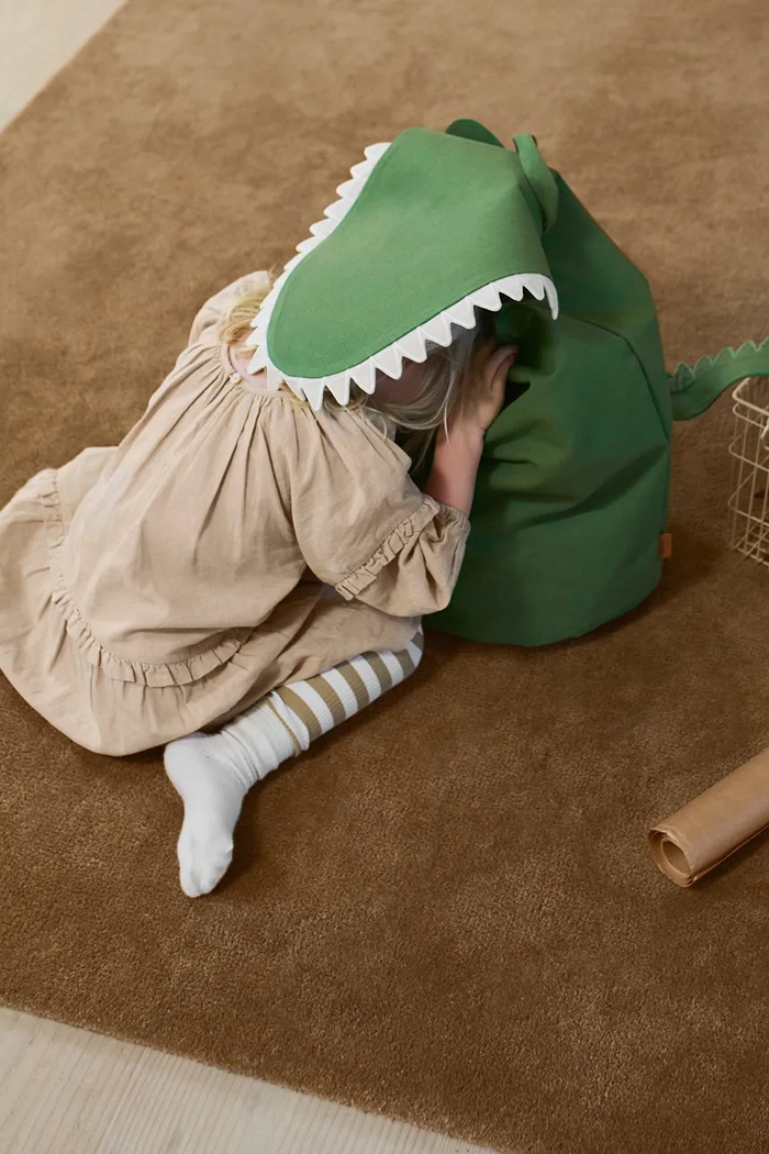 Кош за съхранение ferm LIVING Crocodile зелен 1104269956
