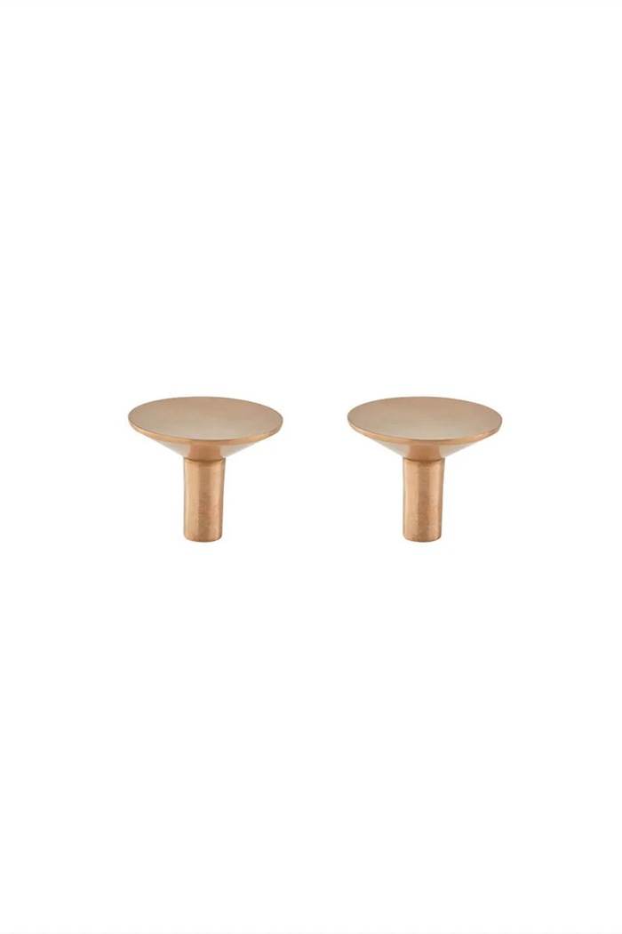 Zidna vješalica OYOY Rina L 2-pack bež L300452