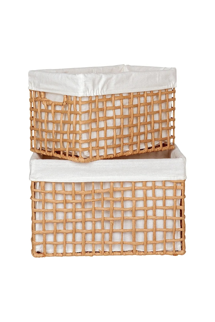 Всекидневна и спалня Комплект кошници за съхранение House Nordic Bustelo Baskets (2 броя) 4401542 бежов