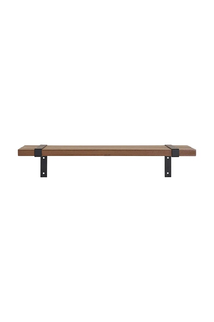 House Nordic raft de perete Luxor 50 x 15 x 10 cm maro 4293012
