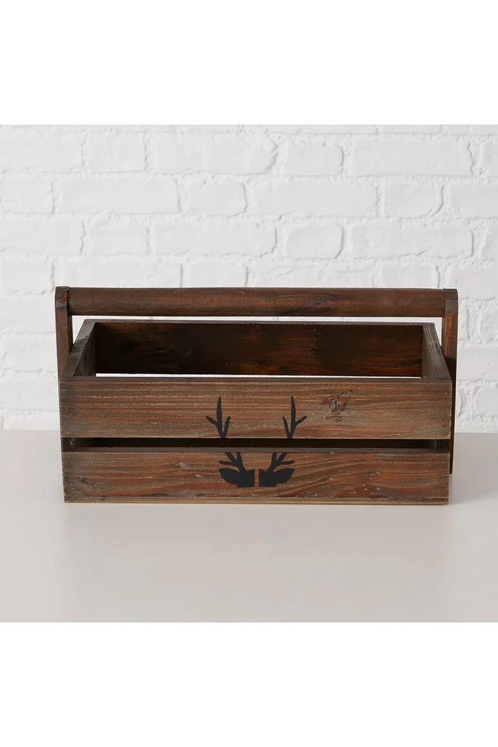 Obývacia izba a spálňa Úložný box Boltze 20 cm 2051578 hnedá