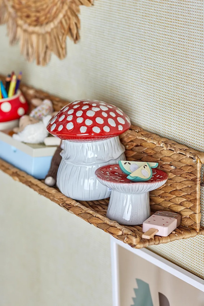 Salon i sypialnia Bloomingville pojemnik z pokrywką Sophnie 82060382 multicolor