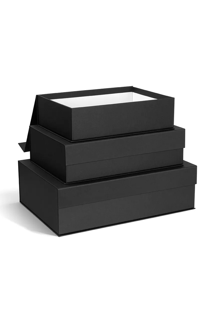 Bigso Box of Sweden zestaw pudełek do przechowywania 3-pack 123345633.99 szary AA00