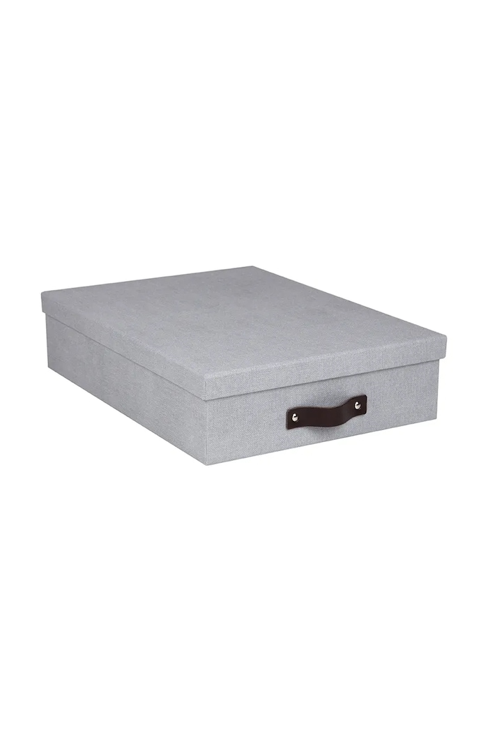 Škatla za shranjevanje Bigso Box of Sweden A4 siva 9451C6249L01.99