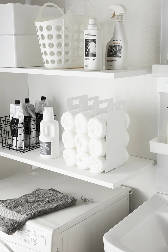 Kúpeľňový organizér Yamazaki 2-pack 4316 biela AA00