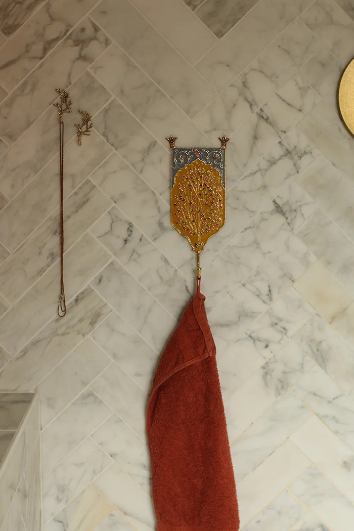 Living și dormitor Doing Goods cuier de perete Marie Coral Hook 2-pack 1.10.10.065.926.1 galben