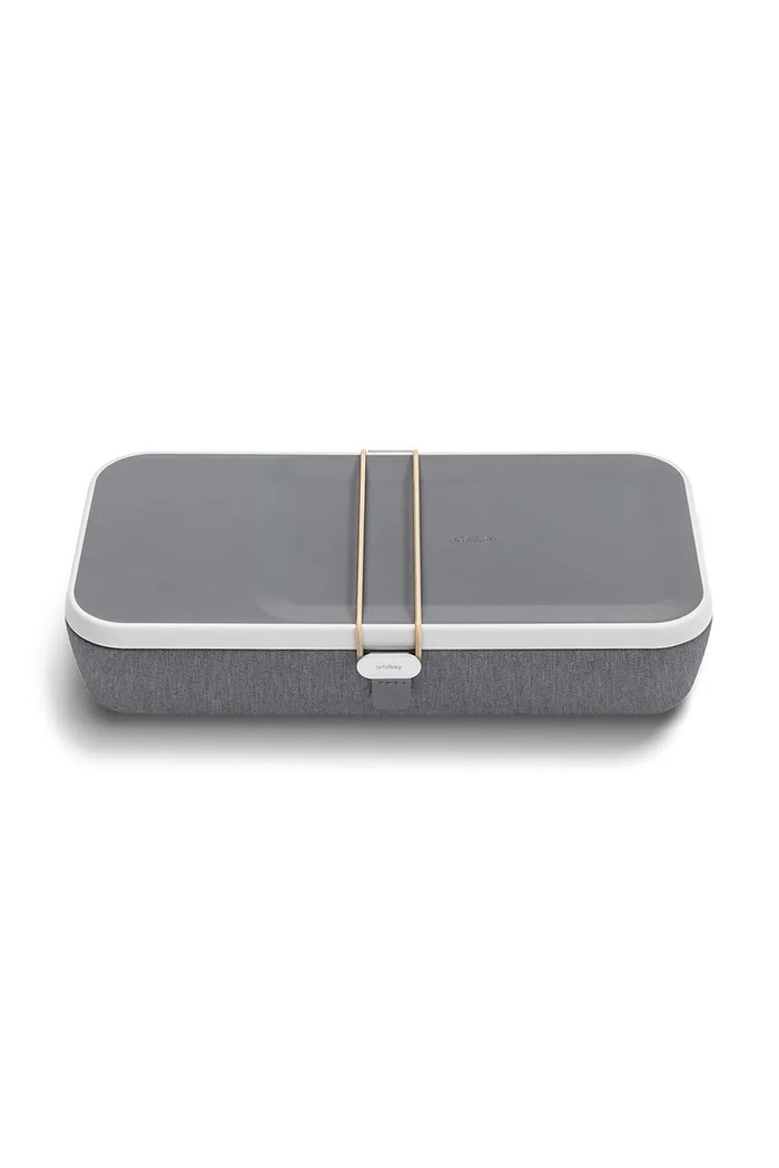 Prijenosni uredski organizator s funkcijom bežičnog punjenja Orbitkey Nest v2 24 x 12 x 5 cm siva WNS2.ASH.104
