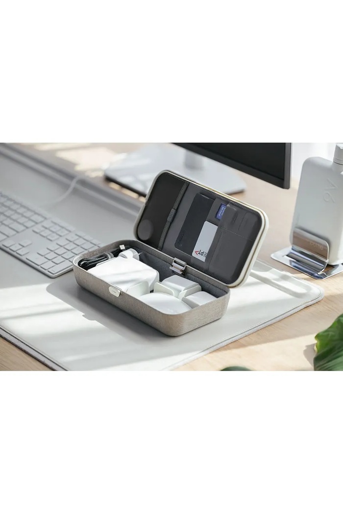 Prijenosni uredski organizator s funkcijom bežičnog punjenja Orbitkey Nest v2 24 x 12 x 5 cm WNS2.ASH.104
