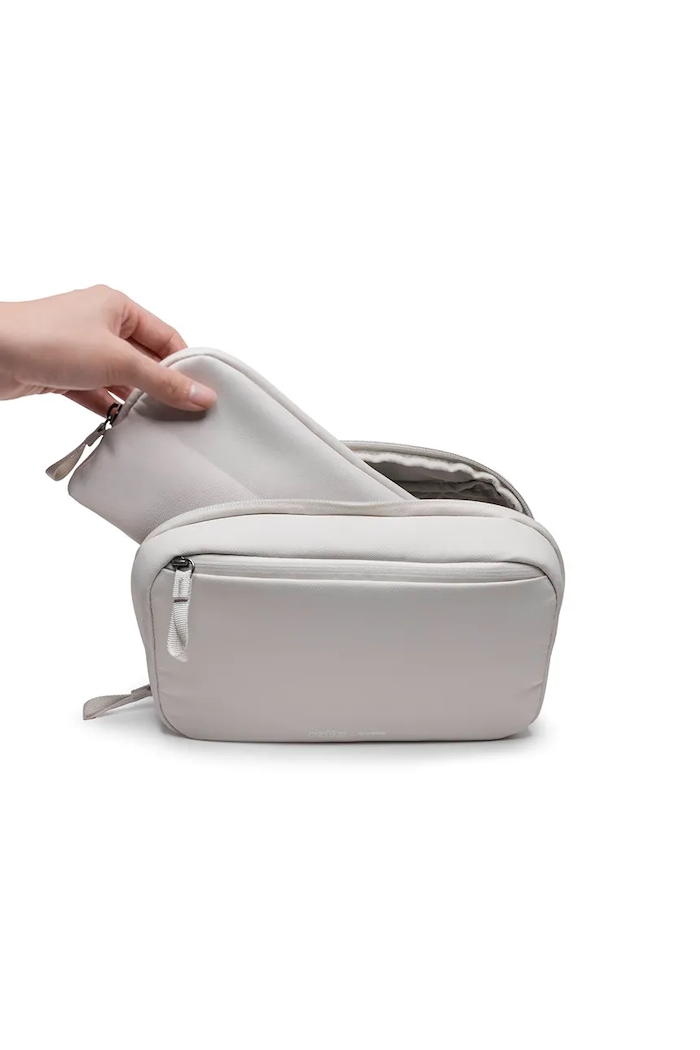 Cestovní organizér 2v1 Orbitkey Tech Pouch x KonMari 23 x 14 x 8 cm WTP1.STO.508 béžová