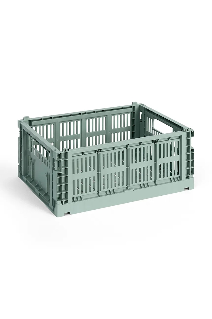 Úložný box HAY Colour Crate M / 14 x 26,5 x 34,5 cm tyrkysová AB634A602AG28